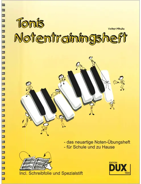 Tonis Notentrainingsheft